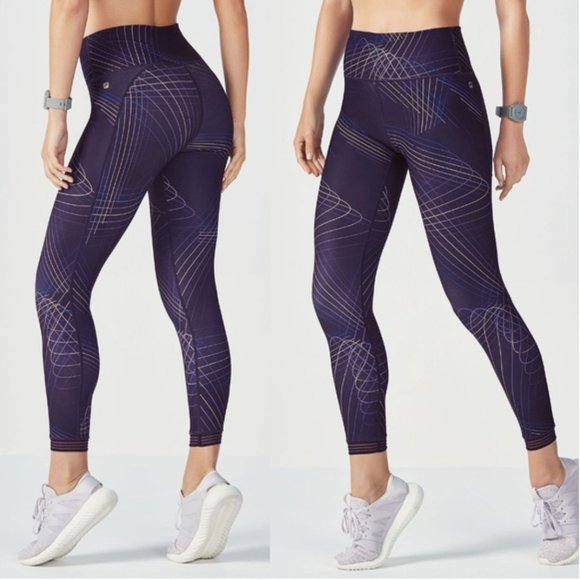 Fabletics Pants - Fabletics Viviana Powerhold 7/8 Legging Print